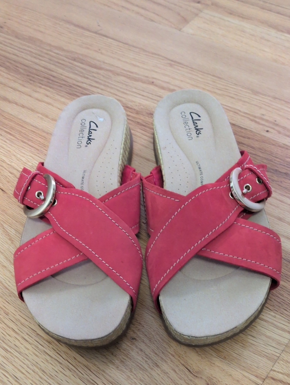 Clarks Collection Buckle Sandals - Picture 2 of 13